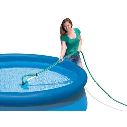 Blue pool cleaning set, INTEX 28002 vacuum cleaner