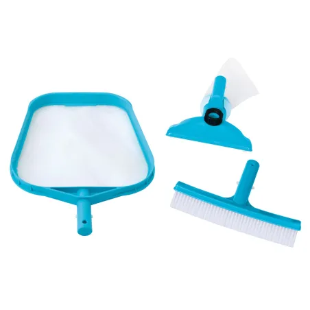 INTEX 29056 pool cleaning kit with net and brush for effective maintenance