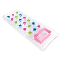 Swimming mattress with window, great for fun in the water