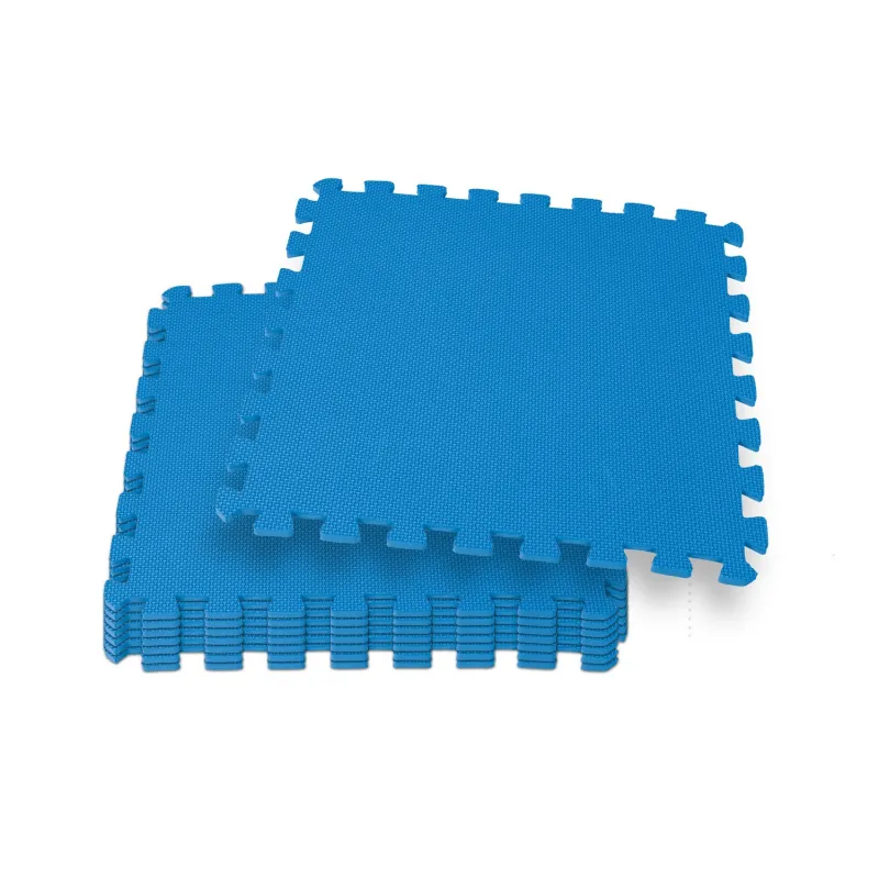 Puzzle pool mat 8 pcs, durable and comfortable ground cloth for pools