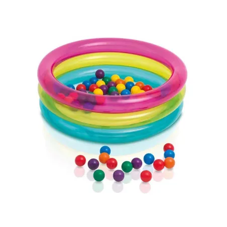 Inflatable ball pit 86 x 25 cm, perfect for kids, safe and colorful