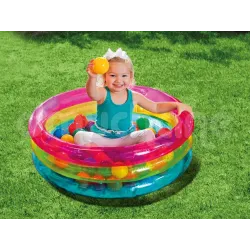 Perfect for outdoor play, inflatable ball pit for kids
