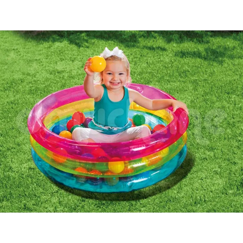 Perfect for outdoor play, inflatable ball pit for kids