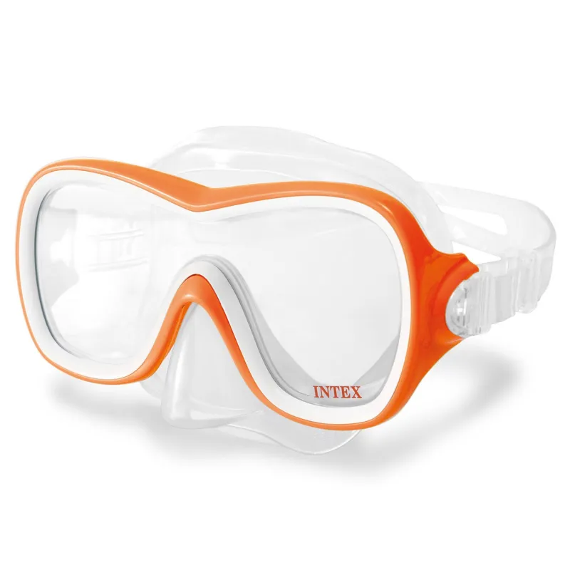 Stylish blue swimming mask, great for water fun and play