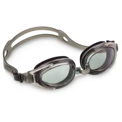 White INTEX 55685 swimming goggles, ideal for pool use and water sports