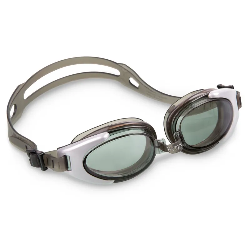 INTEX 55685 grey swimming goggles, perfect for water training sessions