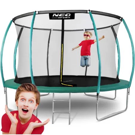 Neo-Sport Garden Trampoline 12ft/374cm Net