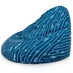Drop XXL Highback Bean Bag Chair - Premium Printed Fabric