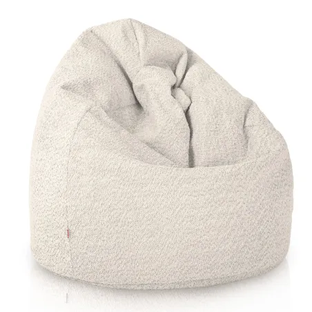 Kids Bean Bag Chair L - Teddy Boucle
