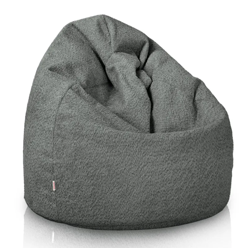Kids Bean Bag Chair L - Teddy Boucle – view 55