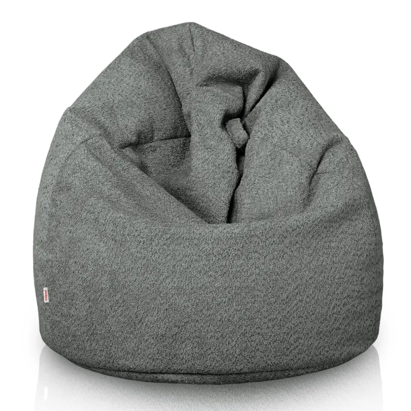 Kids Bean Bag Chair L - Teddy Boucle – view 57
