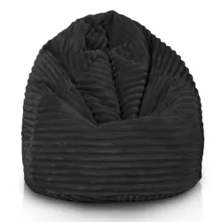 Kids Bean Bag Chair L - Jumbo Cord Stripe – view 17