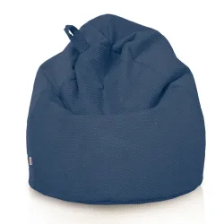 Kids Bean Bag Chair L - Dot Textured Velvet – view 24