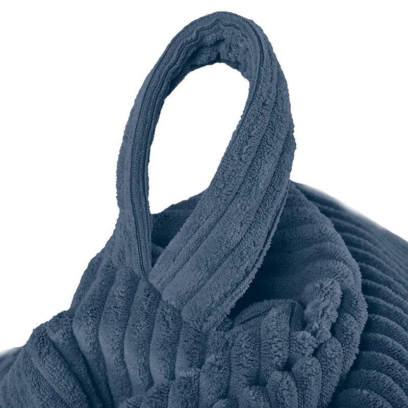 Large corduroy bean bag for teens and adults