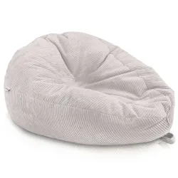 Large corduroy bean bag for teens and adults