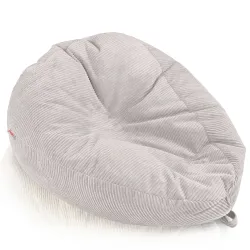 Large corduroy bean bag for teens and adults