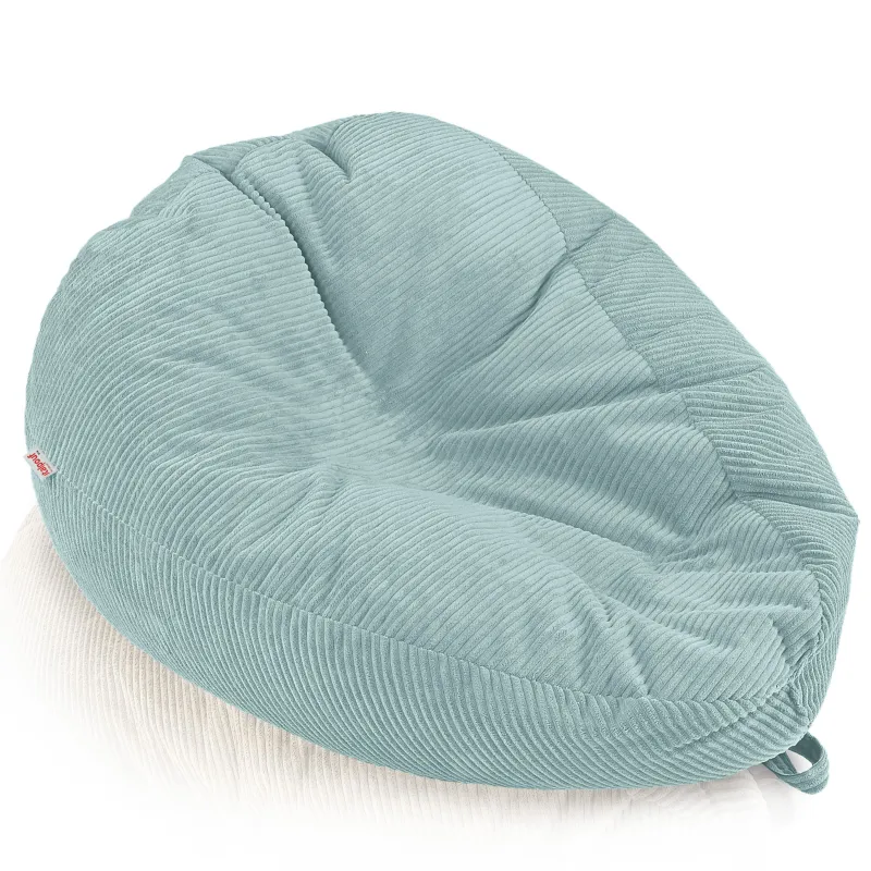 Large corduroy bean bag for teens and adults