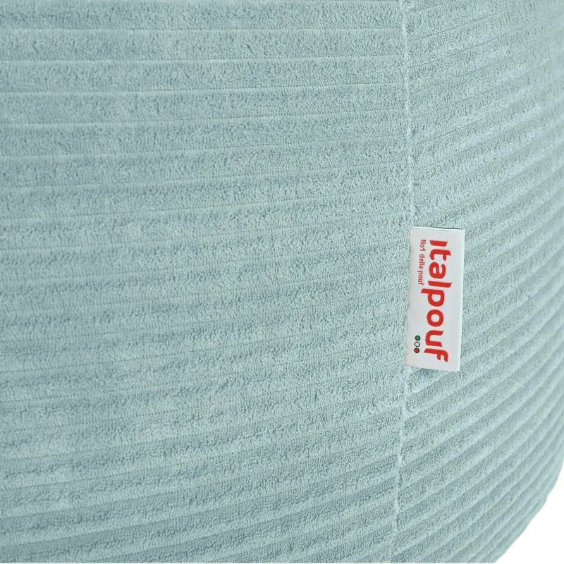 Large corduroy bean bag for teens and adults