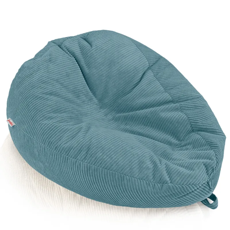 Large corduroy bean bag for teens and adults