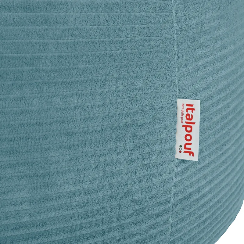Large corduroy bean bag for teens and adults