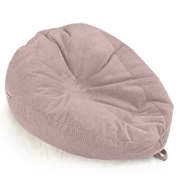 Large corduroy bean bag for teens and adults