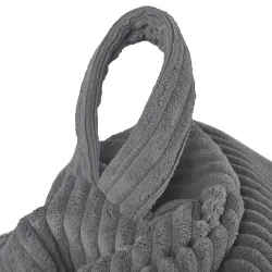 Large corduroy bean bag for teens and adults