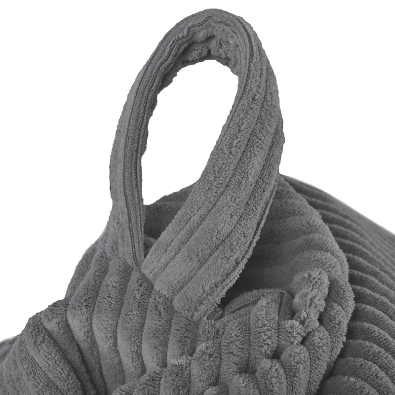 Large corduroy bean bag for teens and adults