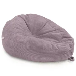 Large corduroy bean bag for teens and adults