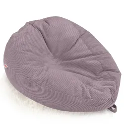 Large corduroy bean bag for teens and adults
