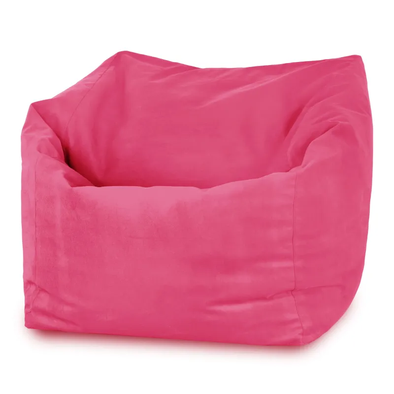 Amalfi Cube Bean Bag Chair - Soft Velvet – view 3