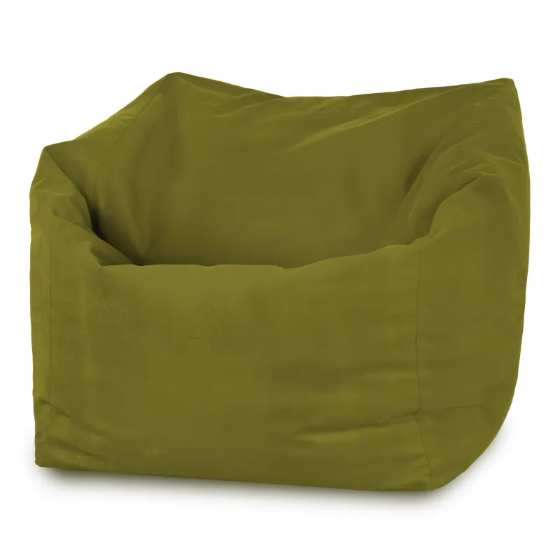 Amalfi Cube Bean Bag Chair - Soft Velvet – view 5