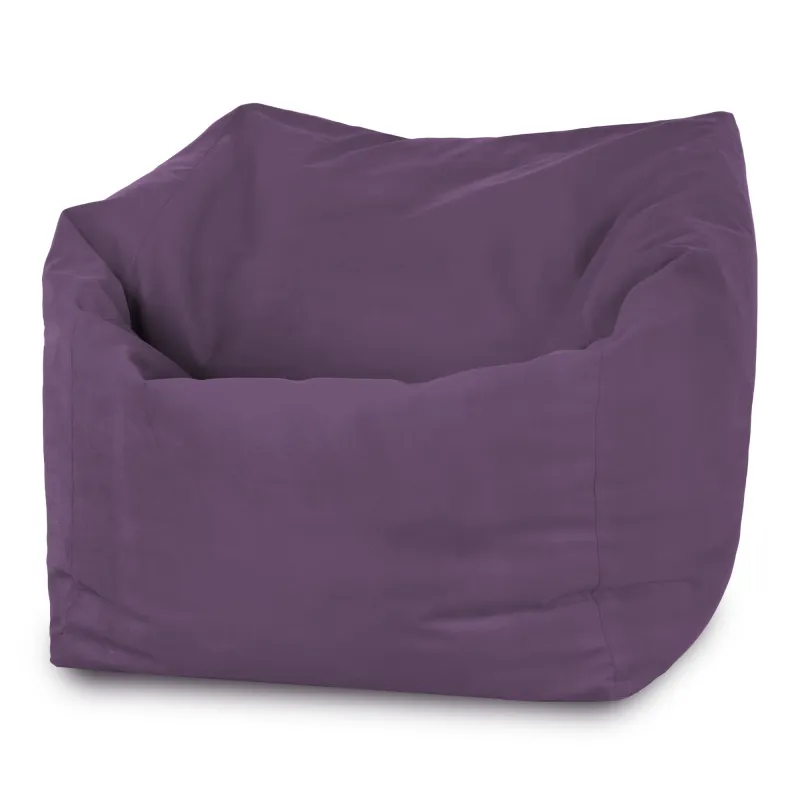 Amalfi Cube Bean Bag Chair - Soft Velvet – view 7