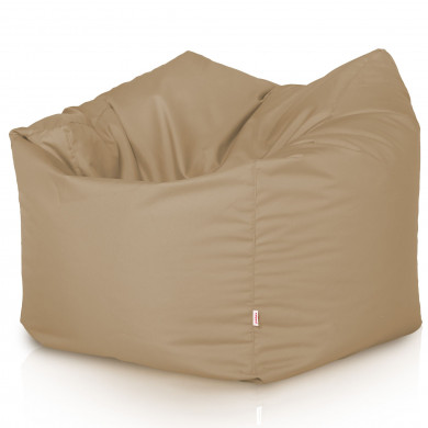 Beige bean bag chair Amalfi outdoor