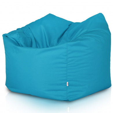 Blue bean bag chair Amalfi outdoor