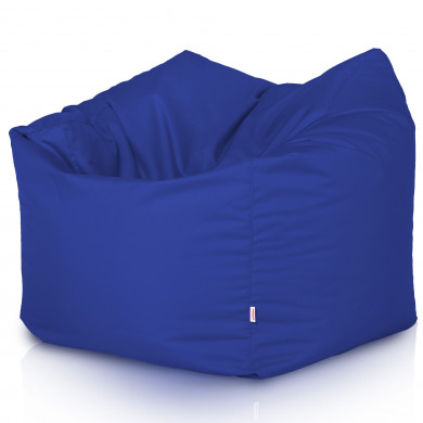 Dark blue bean bag chair Amalfi outdoor