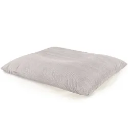Giant floor cushion for sitting in soft corduroy