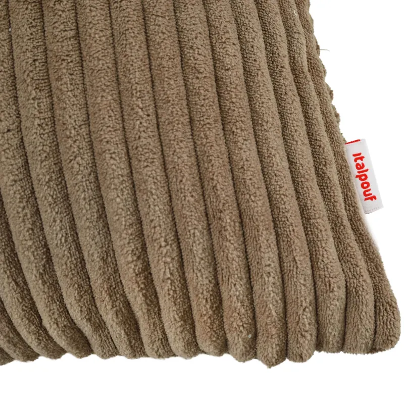 Large corduroy cushion for bed and as a backrest 45×70
