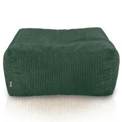 Pouf, footstool and table in one – corduroy Florence