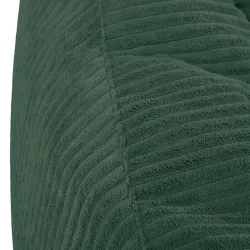 Bean bag with backrest for adults – comfy XXL corduroy