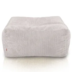 Pouf, footstool and table in one – corduroy Florence