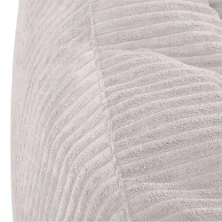 Bean bag with backrest for adults – comfy XXL corduroy
