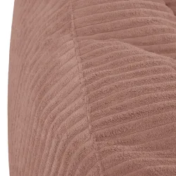Bean bag with backrest for adults – comfy XXL corduroy
