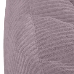 Bean bag with backrest for adults – comfy XXL corduroy