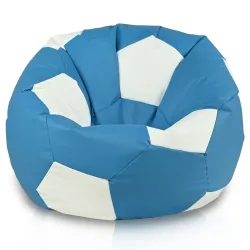 Football Pouf Chair XXL - Faux Leather, Premium