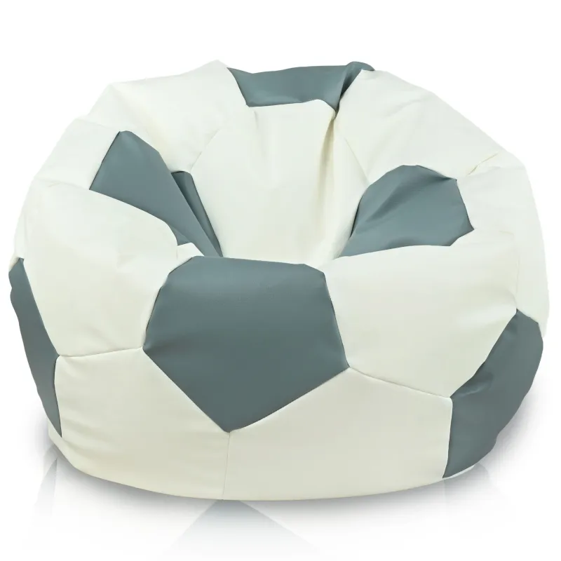 Football Pouf Chair XXL - Faux Leather, Premium