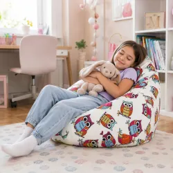 Bean Bag L For Kids - Premium Prints Design