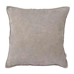 Square Decorative Cushion 45 x 45 cm - Dot Textured Velvet