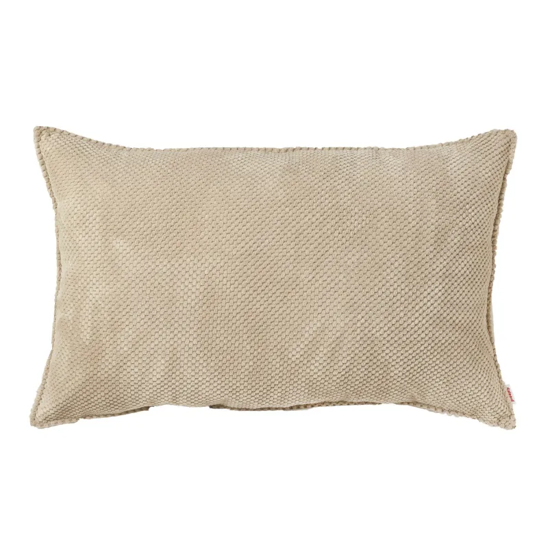 Dot textured velvet decorative cushion – 45×70