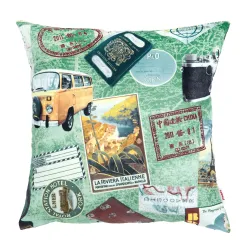 Square Decorative Cushion - Premium Printed Fabric