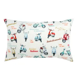 Rectangular Decorative Cushion - Premium Printed Fabric